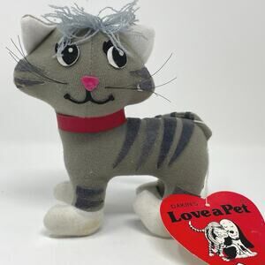 R DAKIN PU WILLOW LOVE A PET ASPCA KITTY CAT COLLECTIBLE VINTAGE